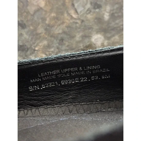 Tory Burch Black Suede Georgia Ballet‎ Flats Women's Shoes size 5 - Picture 5 of 7